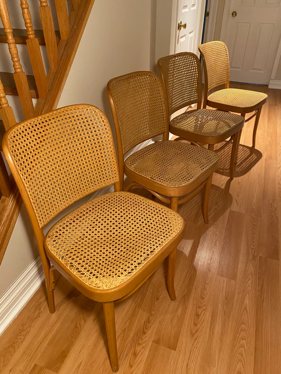 Vintage FMG Bentwood Dining Chairs (Set of 4)