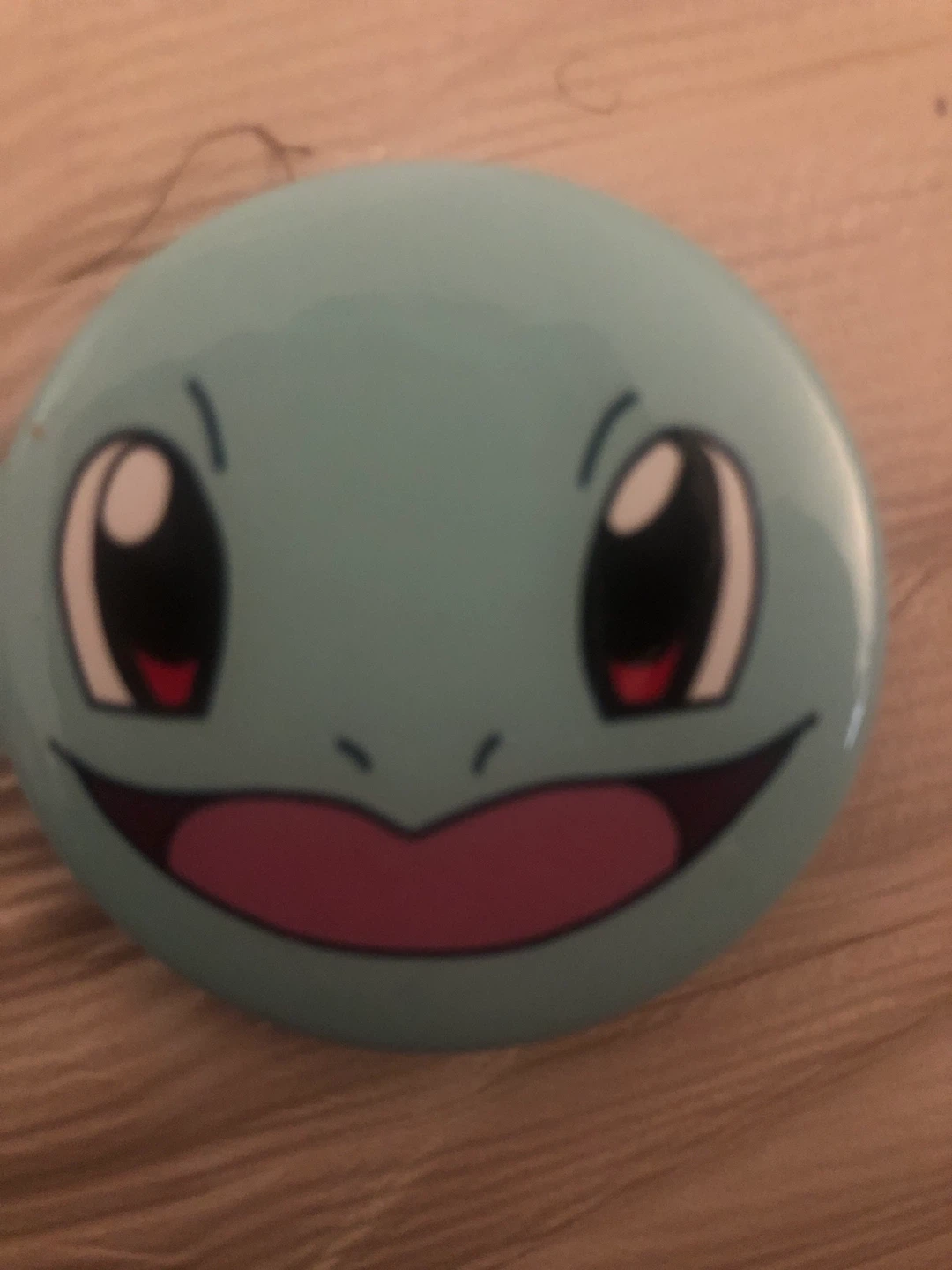 Pokemon Squirtle Round Pin