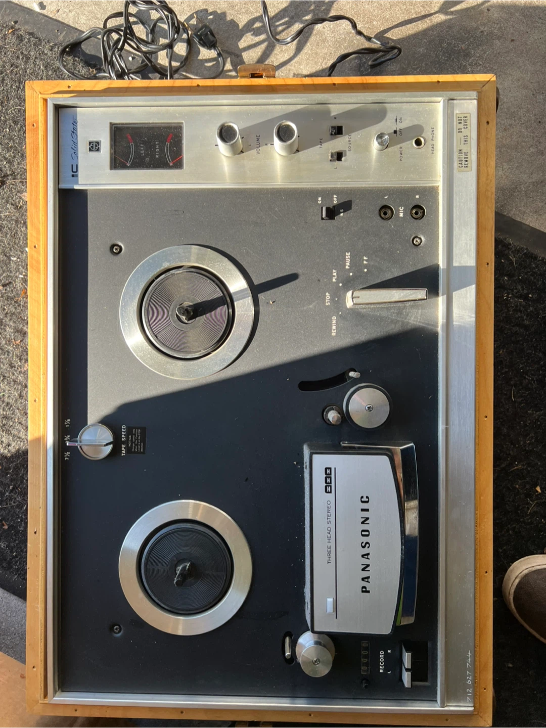 Panasonic Reel to Reel Tape Recorder