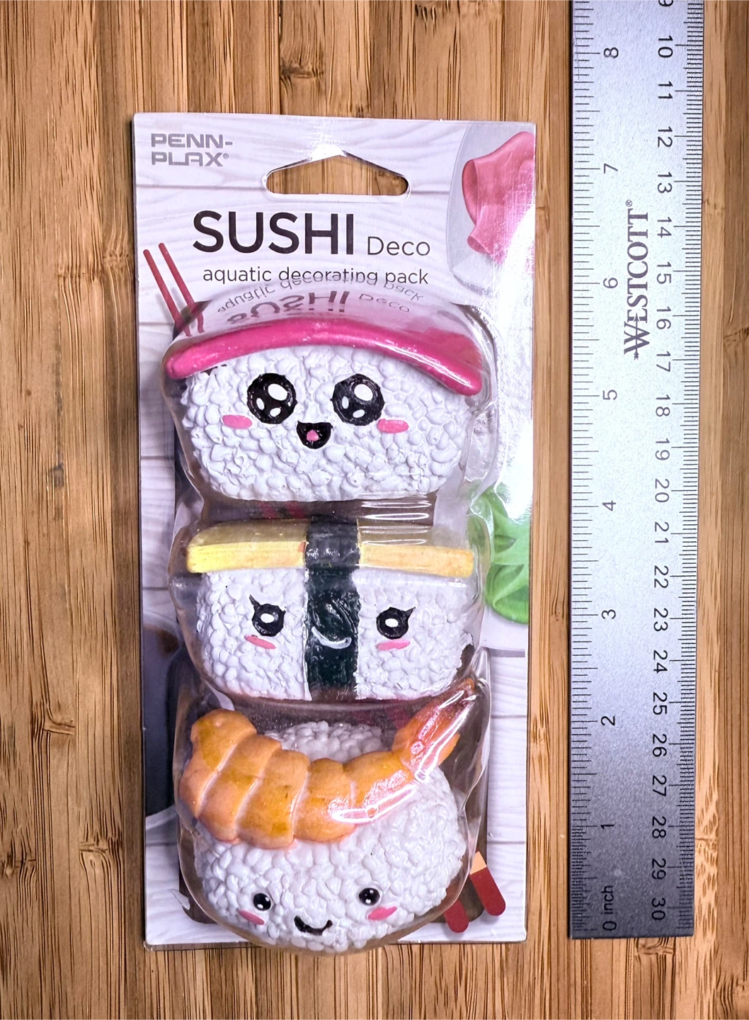 Penn-Plax Sushi Deco Aquatic Decorating Pack
