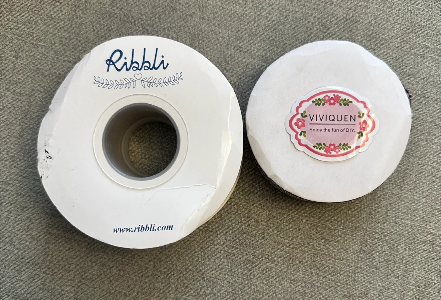 Ribbli & Viviqun Craft Ribbon Rolls