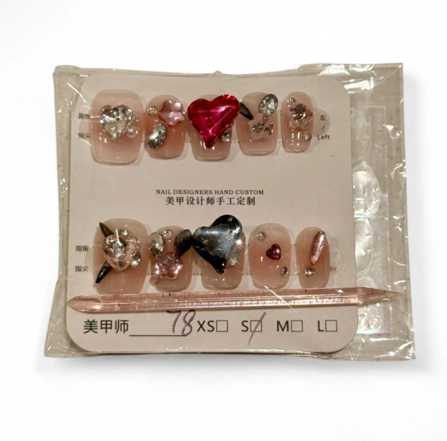 🧡 New Press-On Nail Set - photo 2