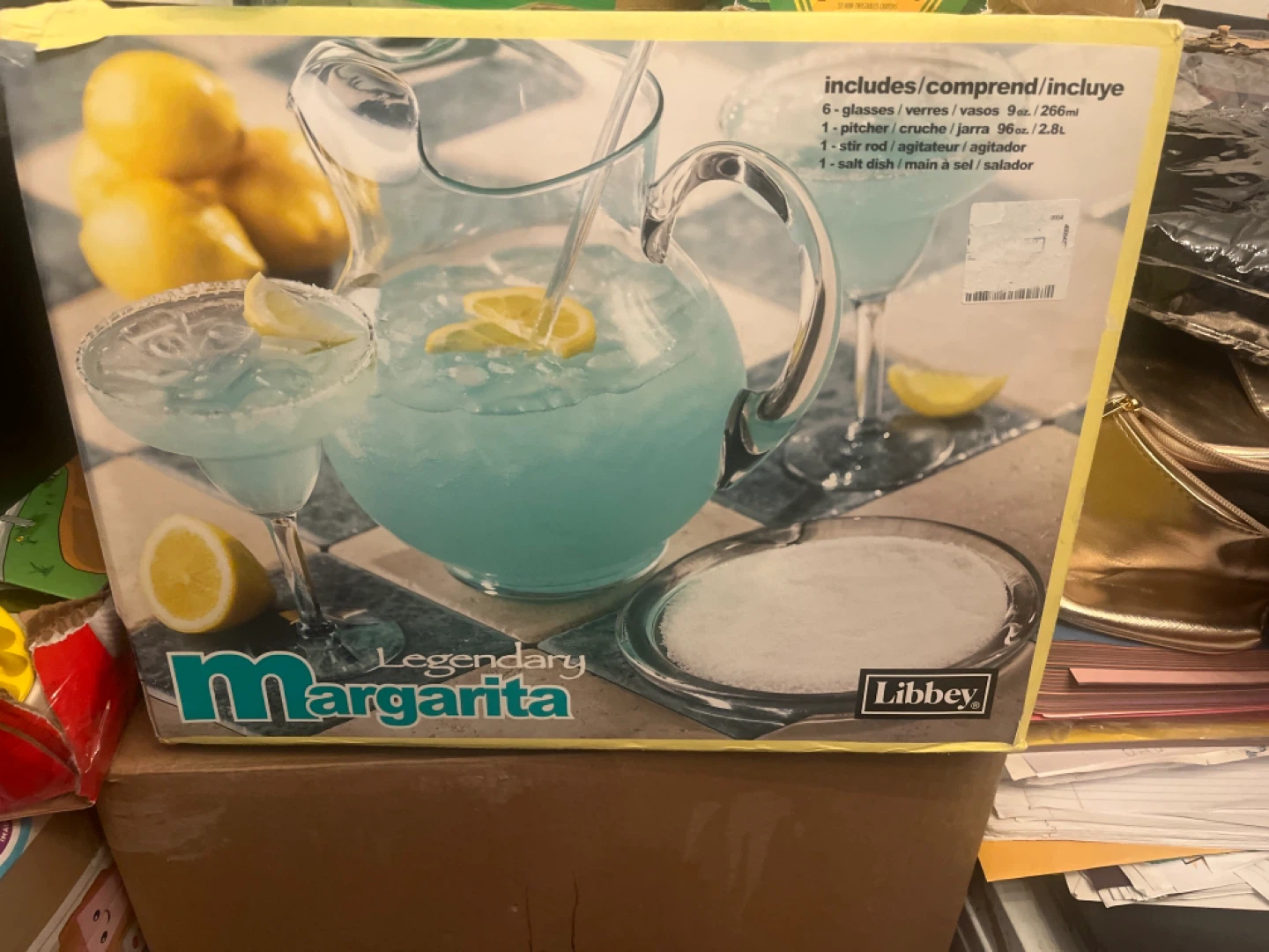 Libbey Legendary Margarita Pitcher and Glasses Set