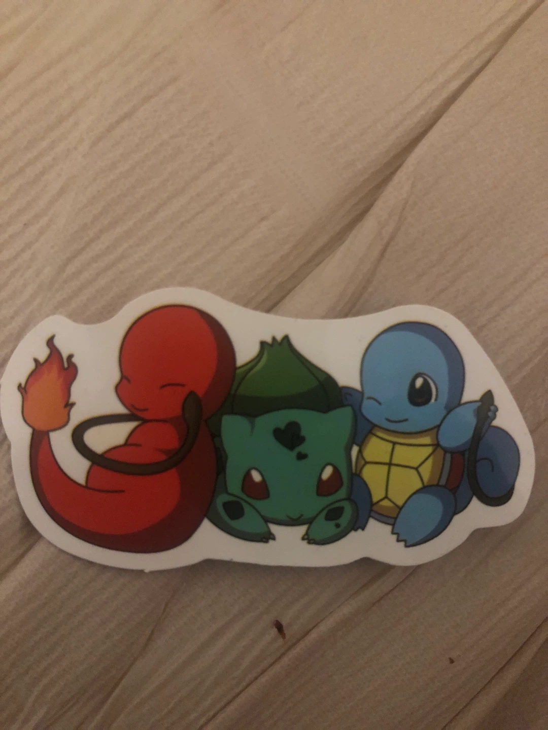 Pokemon Charmander, Bulbasaur, Squirtle Sticker