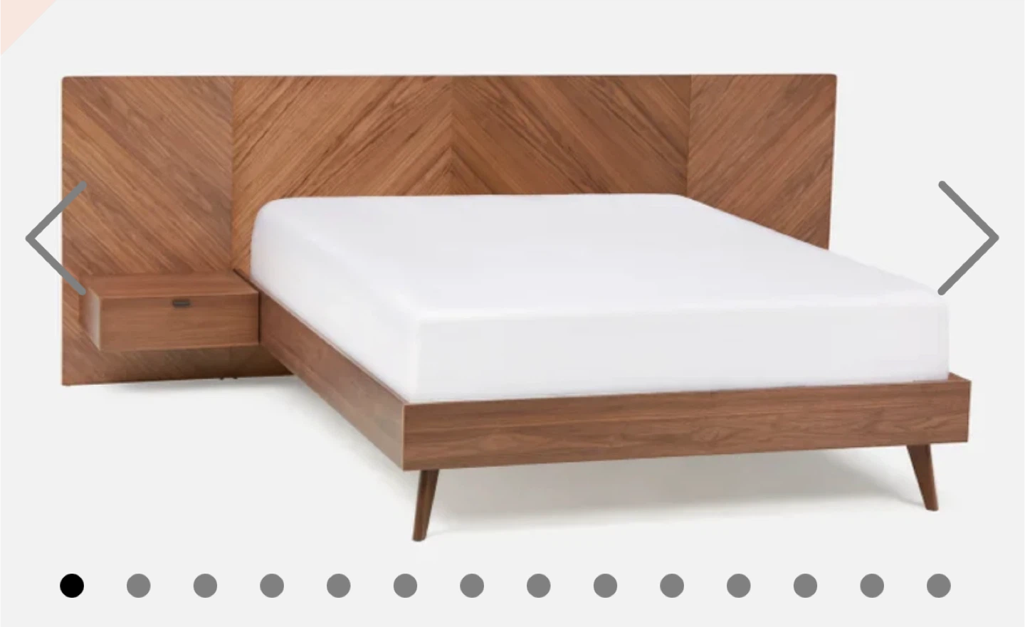 Queen Bed Frame attached to Nightstand $400 / Dresser $300 - photo 4
