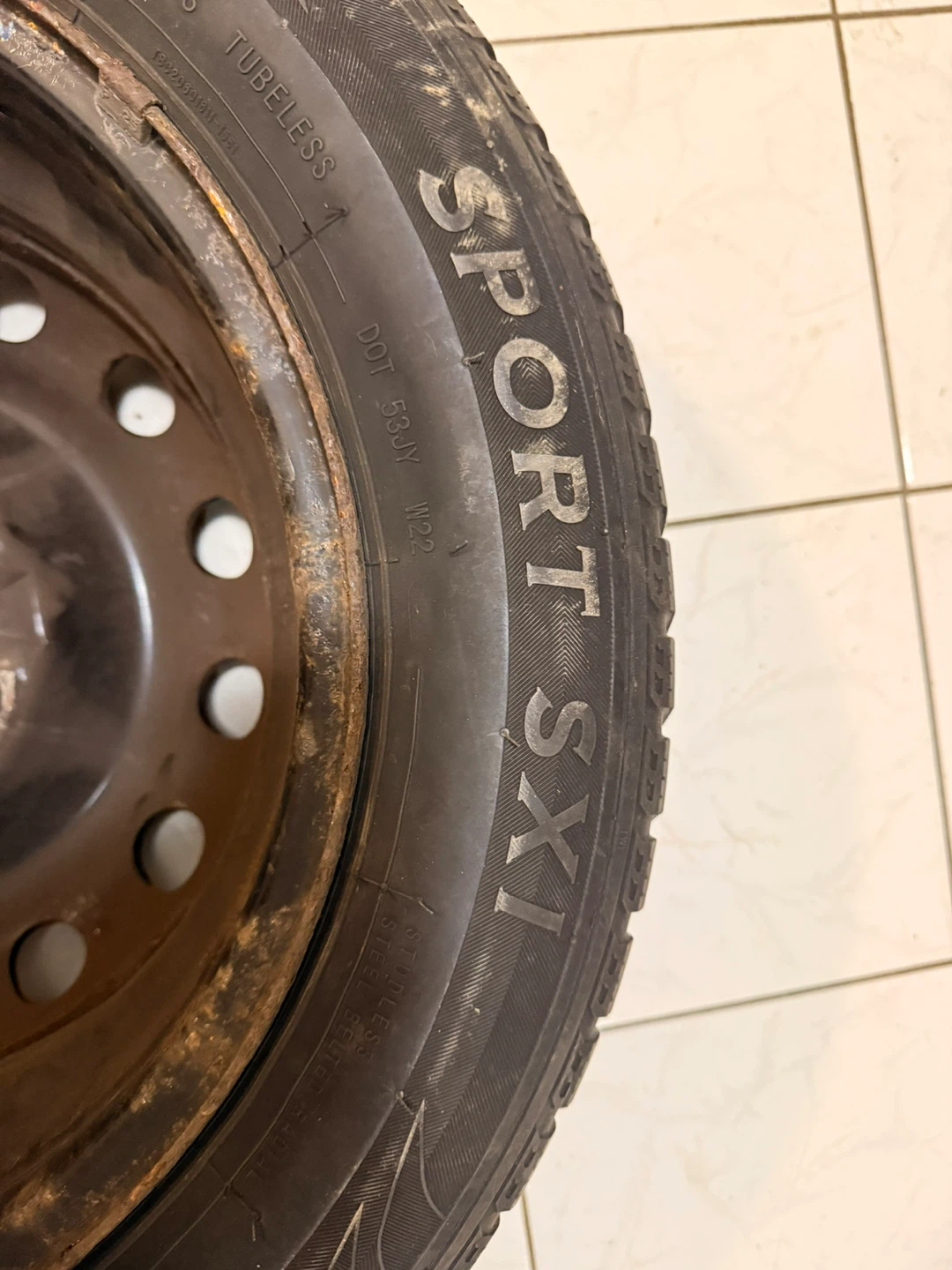 Sport SXI Winter Tire on Rim 16” 4 set - photo 3