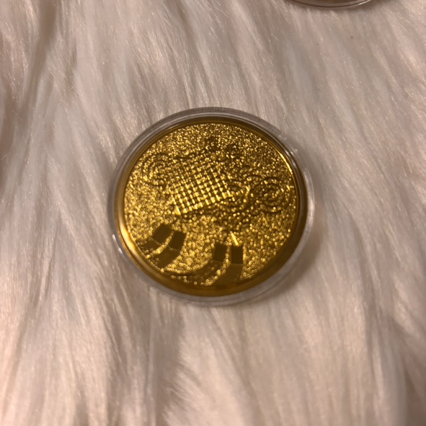 Set of 5 Collectible Gold Coins with Dragon Cartoon Characters - photo 4