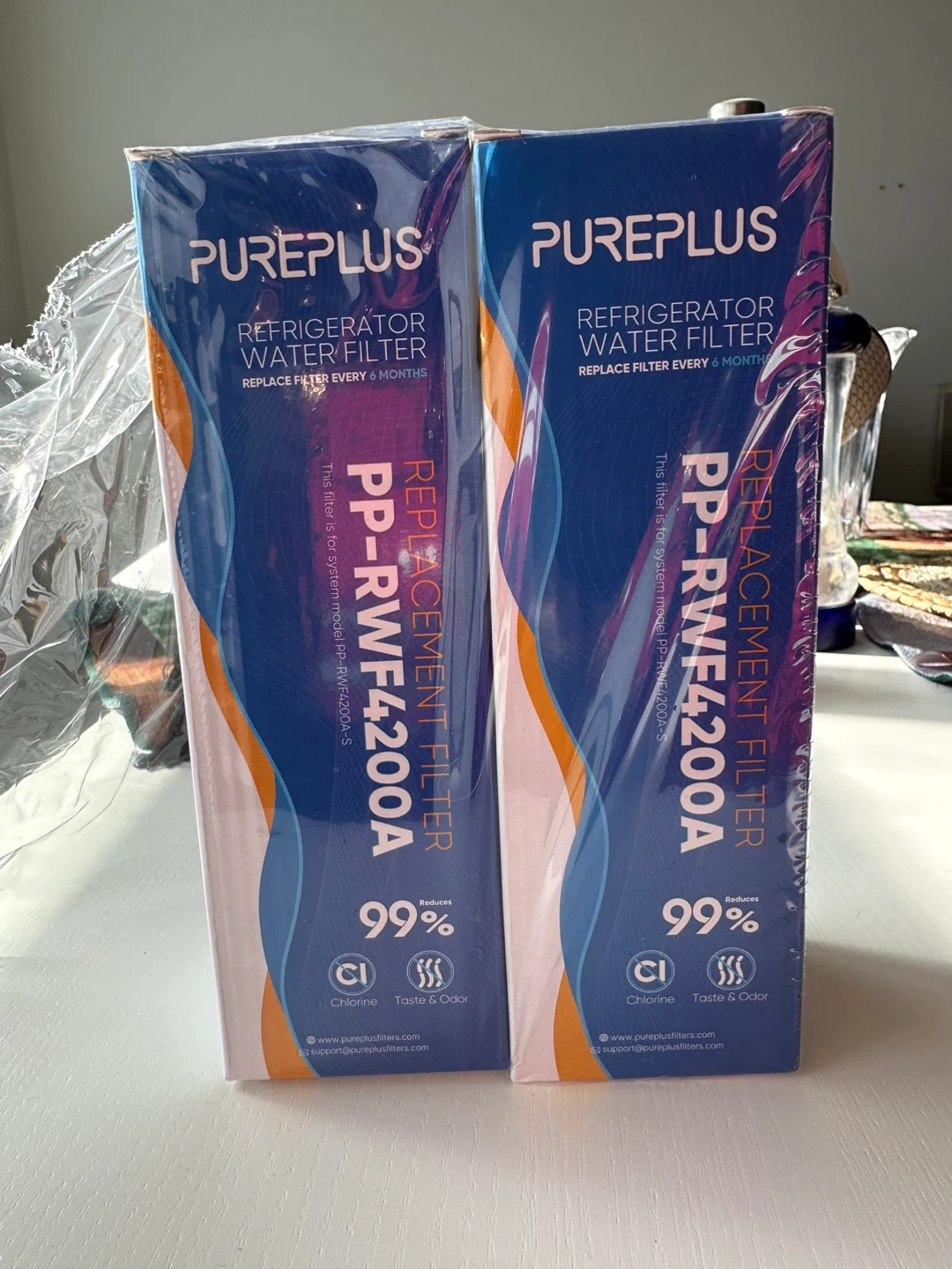 PUREPLUS Refrigerator Water Filters PP-RWF4200A (2 Pack)