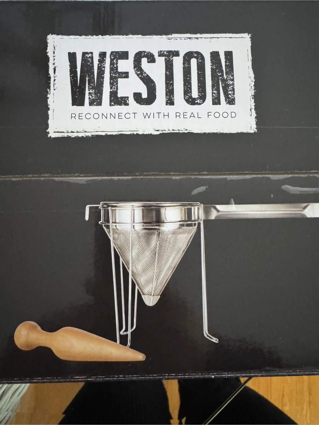 Weston 2 Quart Food Strainer and Cone - photo 4