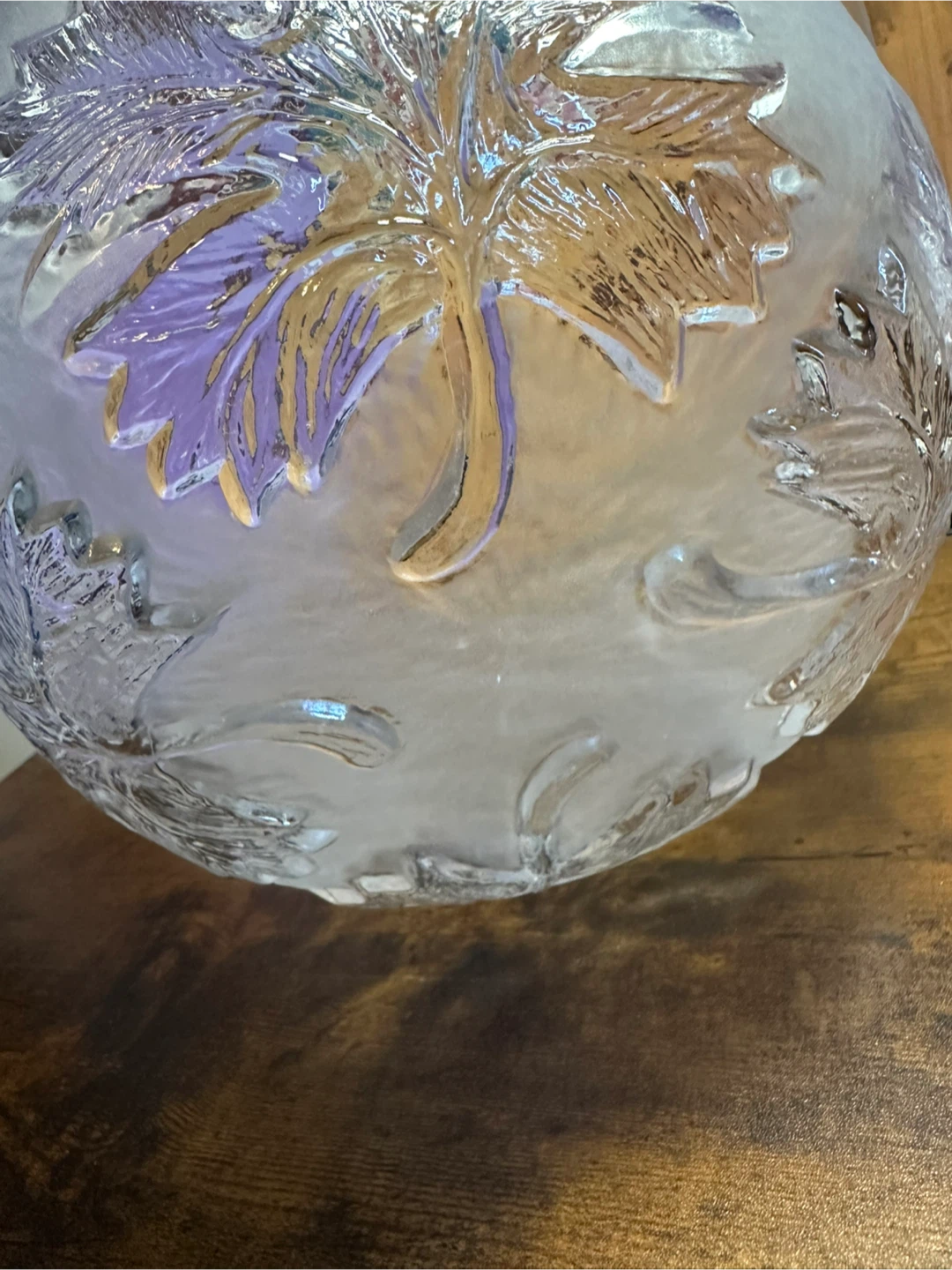 Frosted Crystal Bowl - photo 4