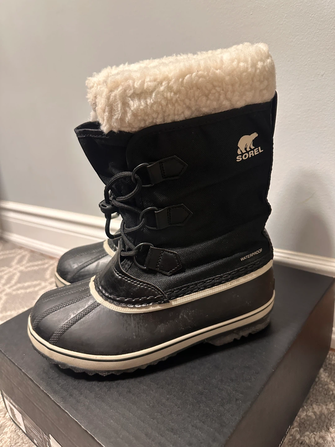 Sorel Yoot Pac Nylon WP Winter Boots youth size 4- Youth Size 4 - photo 2