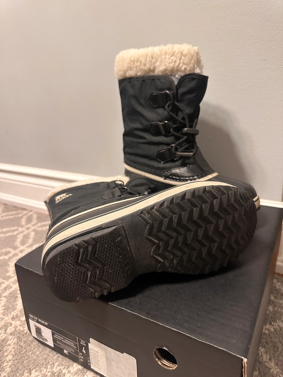 Sorel Yoot Pac Nylon WP Winter Boots youth size 4- Youth Size 4 - photo 3