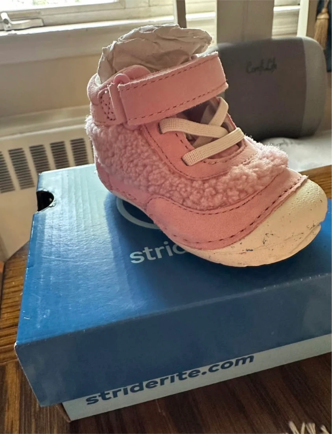 Stride Rite Pink Multi "SM Cedar" Little Kid's Shoes Size 3.5W - photo 3