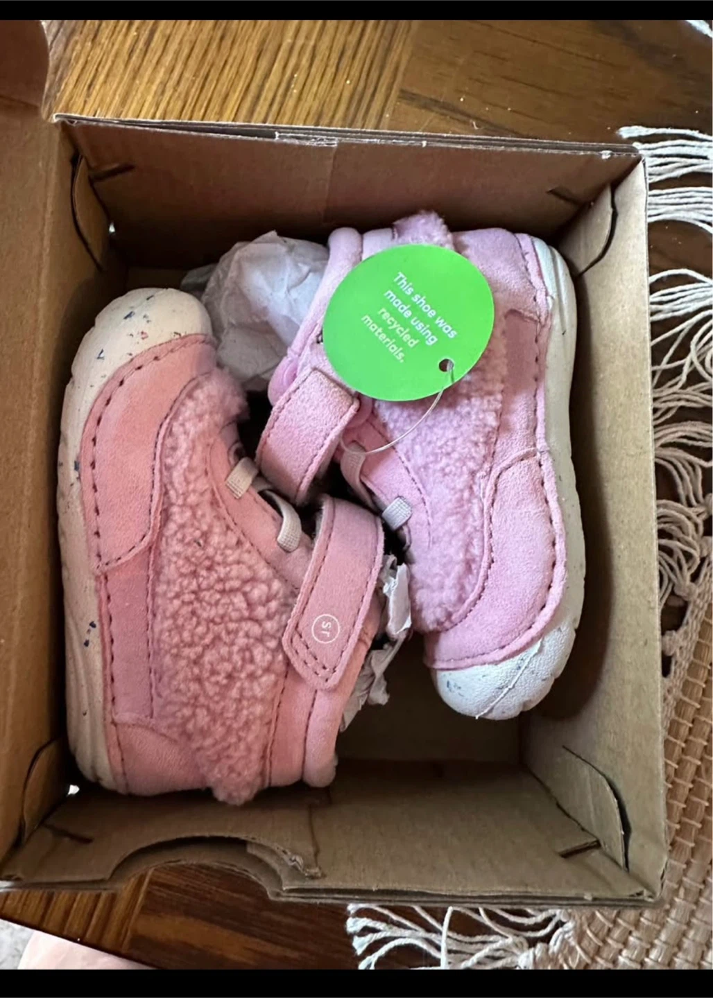 Stride Rite Pink Multi "SM Cedar" Little Kid's Shoes Size 3.5W - photo 2