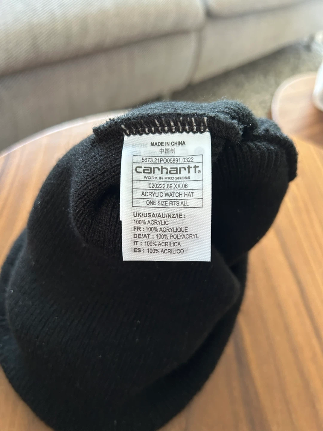 New Carhartt WIP Beanie (Back) - photo 2