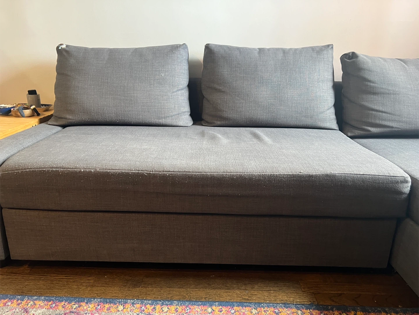 IKEA FRIHETEN Sleeper Sectional Sofa with Storage - photo 4