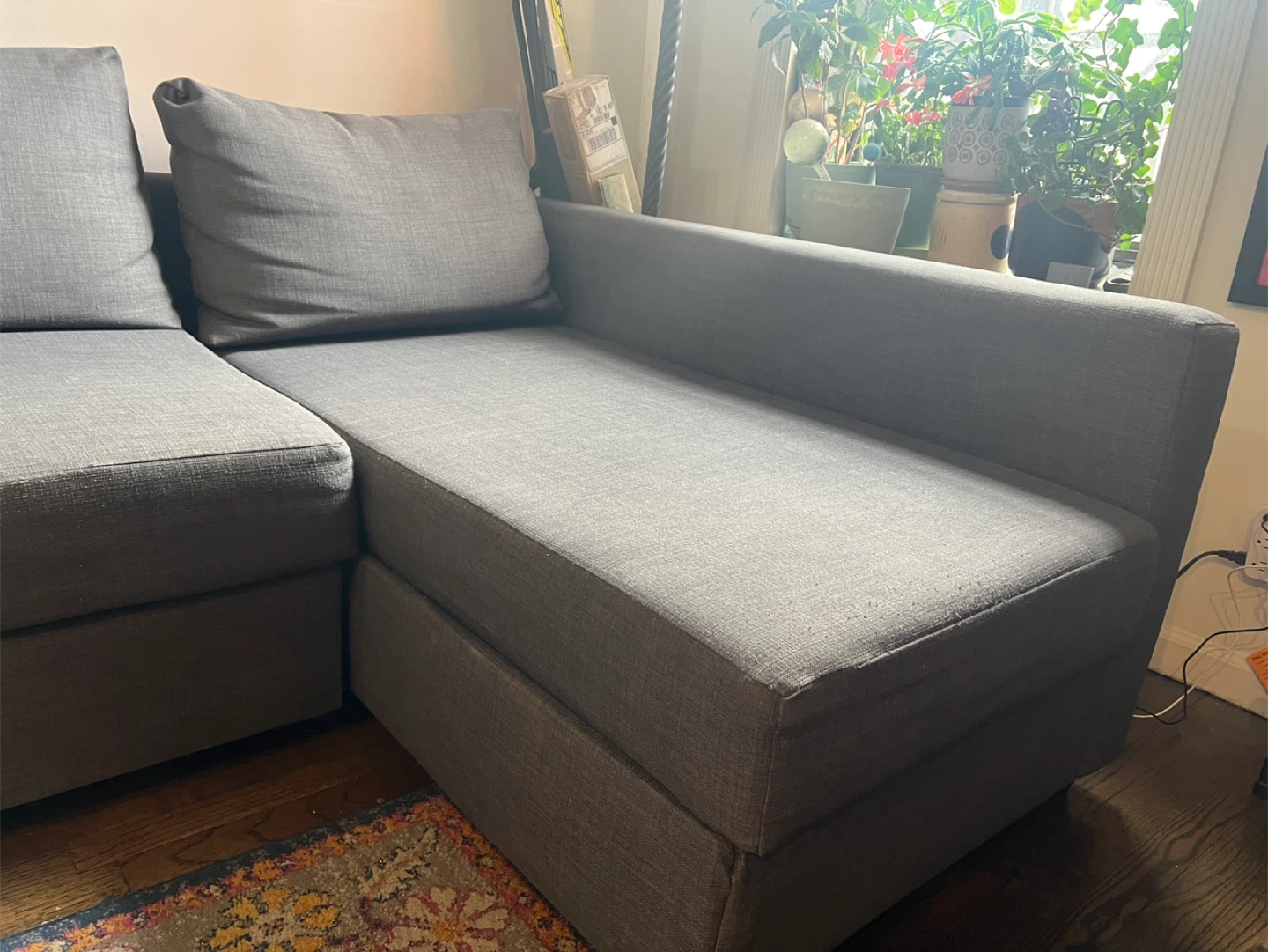 IKEA FRIHETEN Sleeper Sectional Sofa with Storage - photo 3