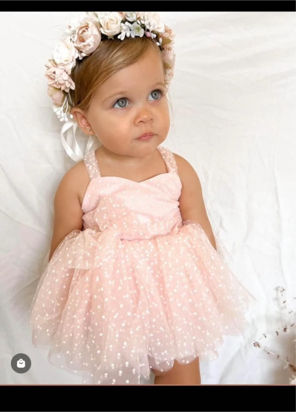 Arabella And Rose Pink Polka Dot Romper Size 0