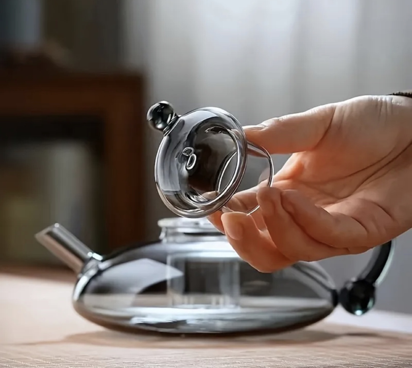 Brand New-Glass Teapot with Infuser 500ml - photo 2