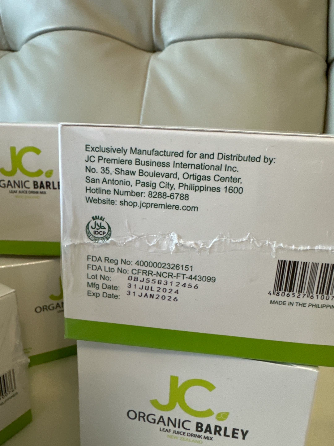 JC Organic Barley Leaf Juice Drink Mix with Stevia - photo 3
