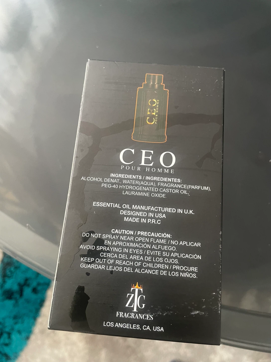 ZIG Fragrances CEO Pour Homme Eau de Parfum 100ml - photo 2