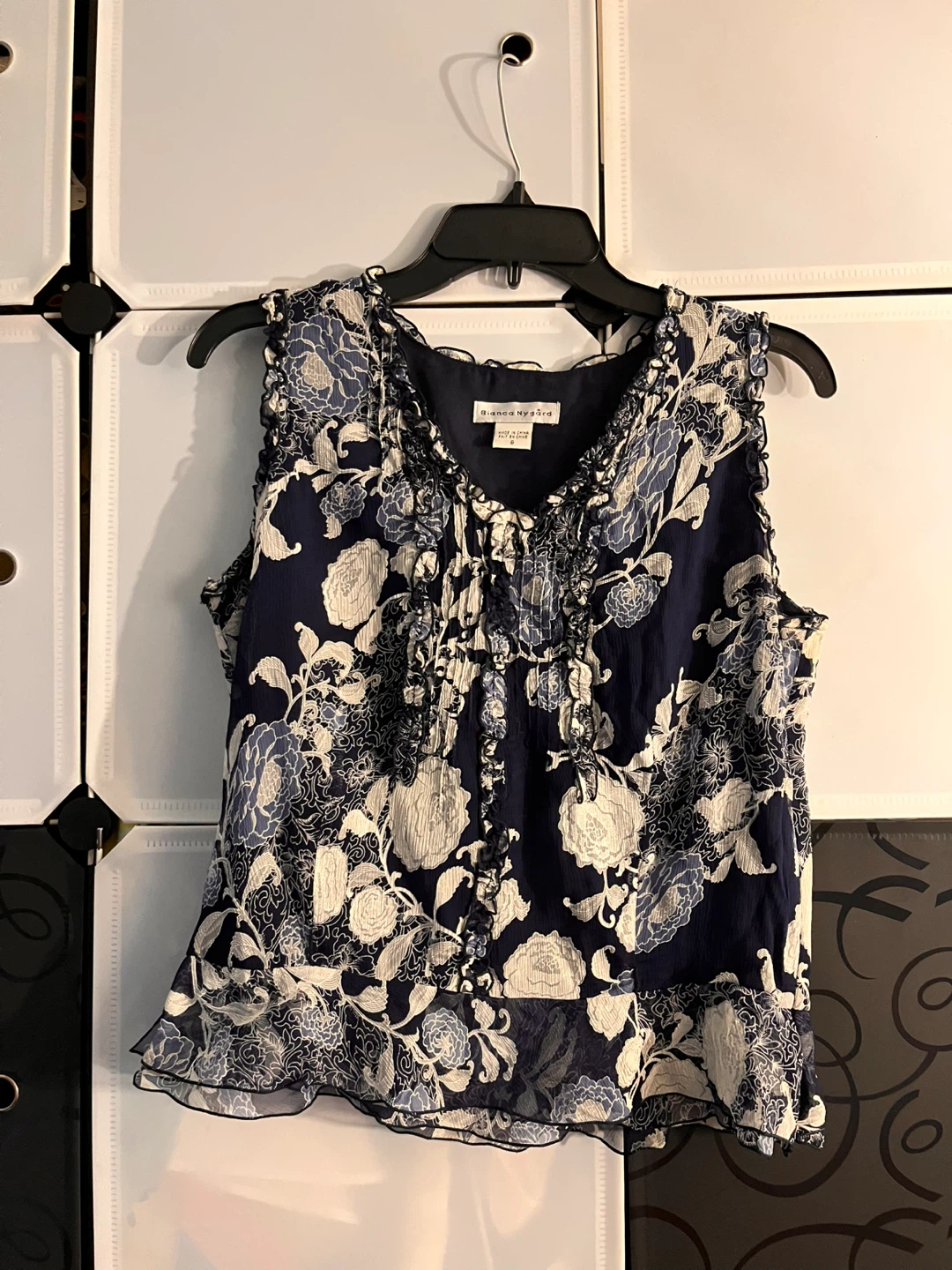 Bianca Nygard Top & Skirt Set - Navy Floral - photo 2