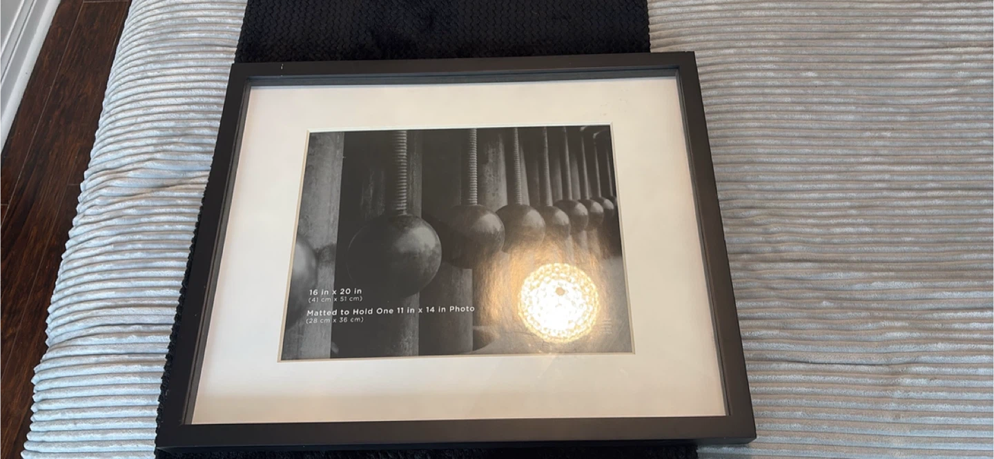 Black Picture Frame 16 x 20 inch - photo 4