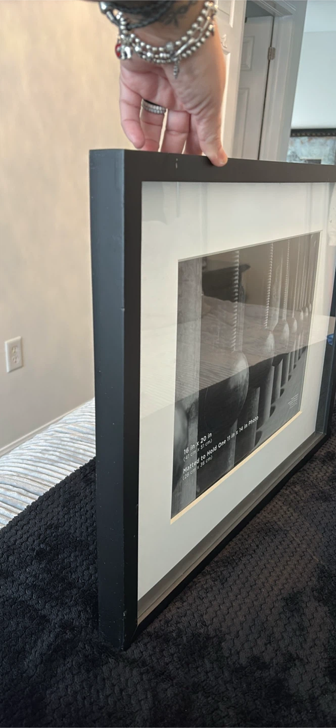 Black Picture Frame 16 x 20 inch - photo 2