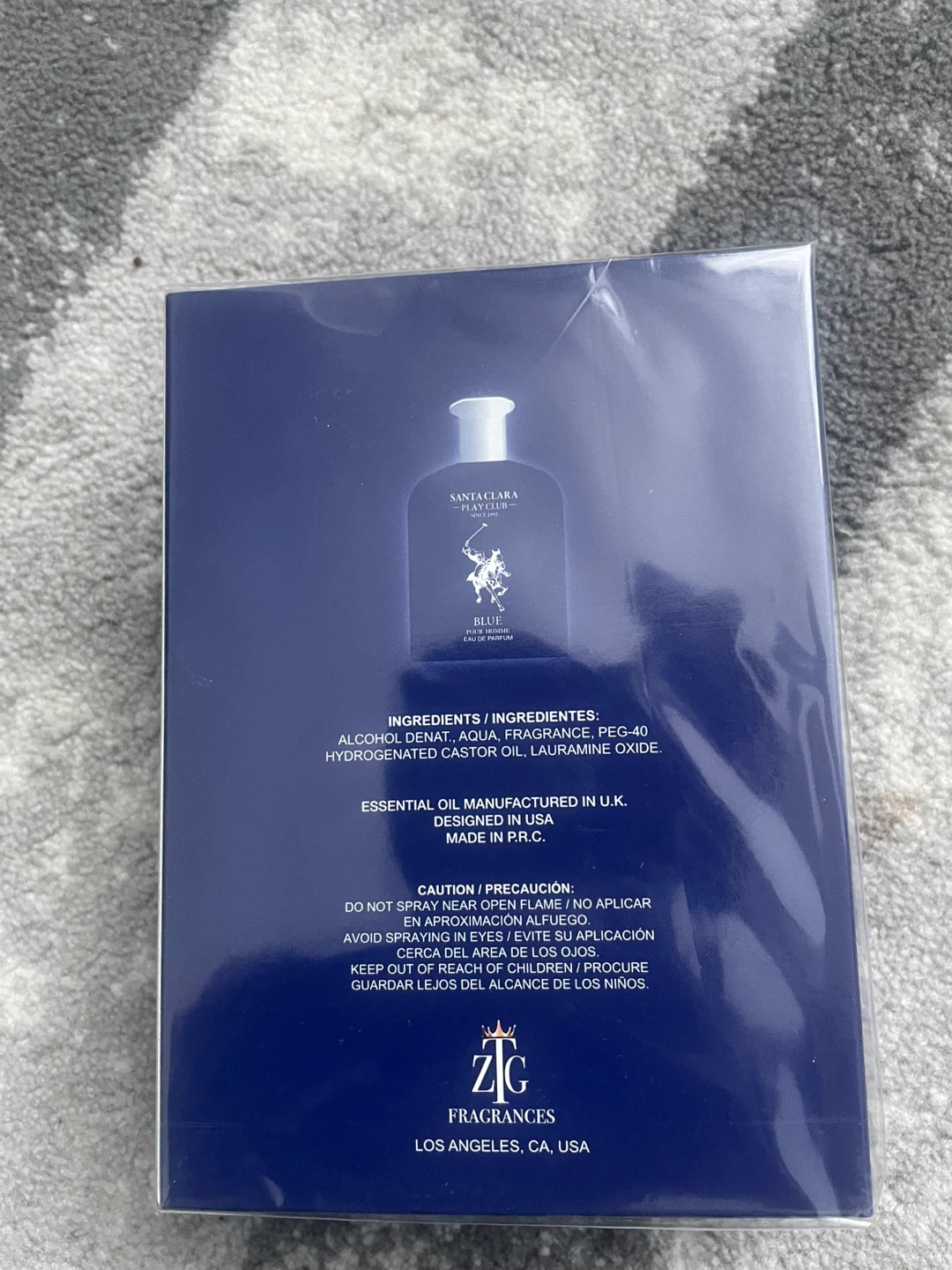 Santa Clara Play Club Blue Eau De Parfum for Men 100ml - photo 2