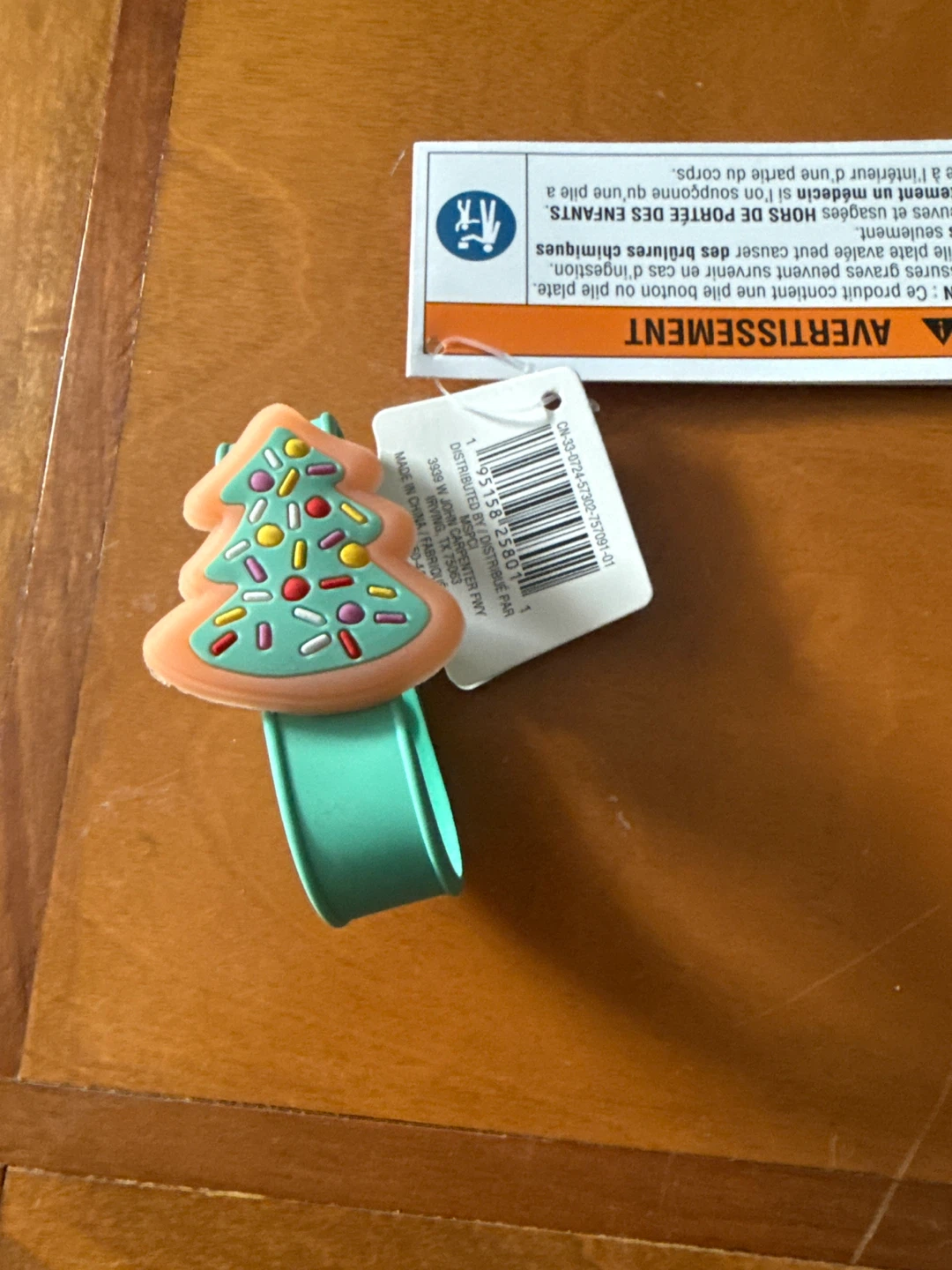 Christmas Tree Snap Bracelet