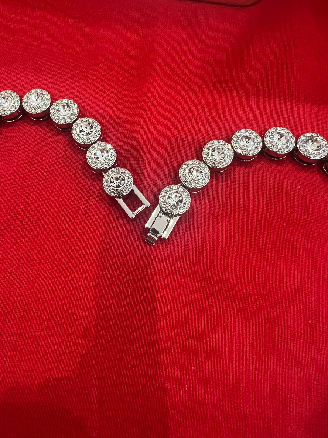 Sparkling Crystal Tennis Necklace - photo 2