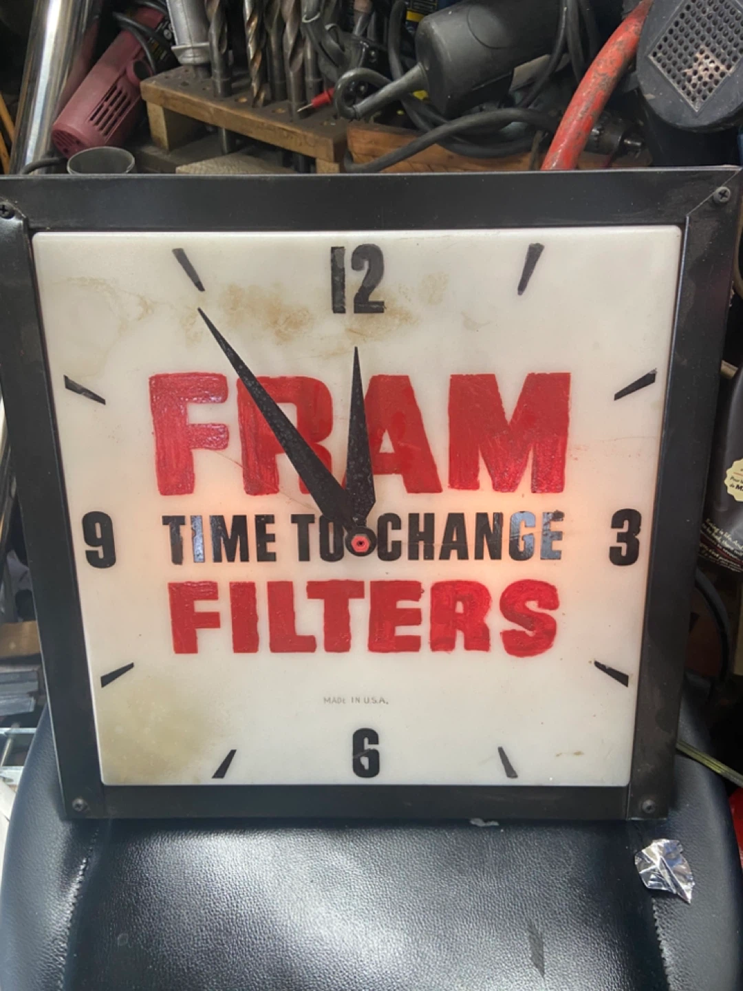 Vintage shop Fram Clock - photo 2