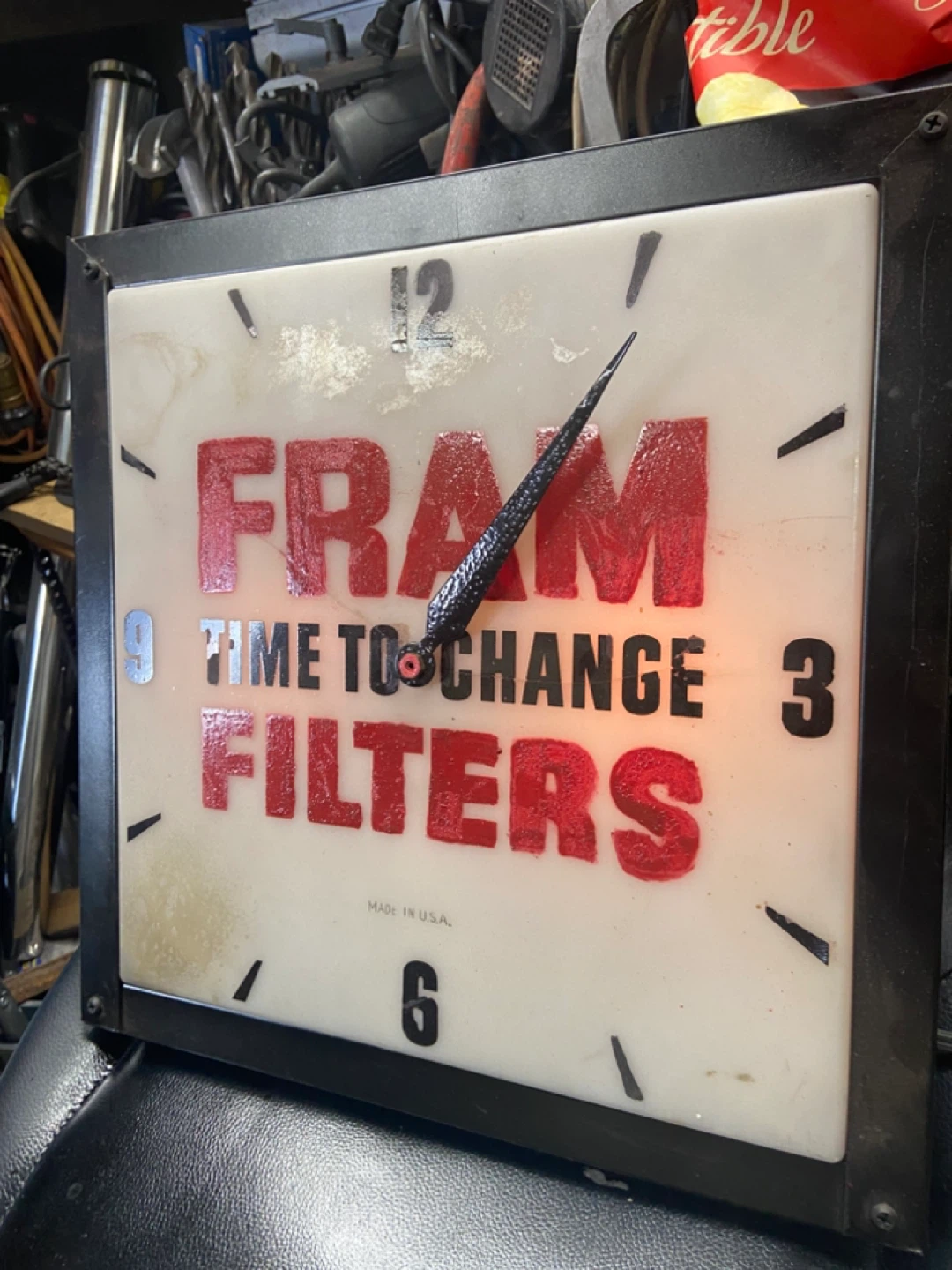 Vintage shop Fram Clock - photo 5
