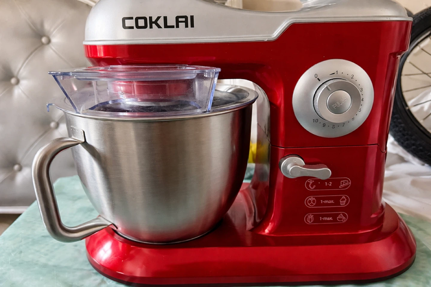 COKLAI Stand Mixer - Red