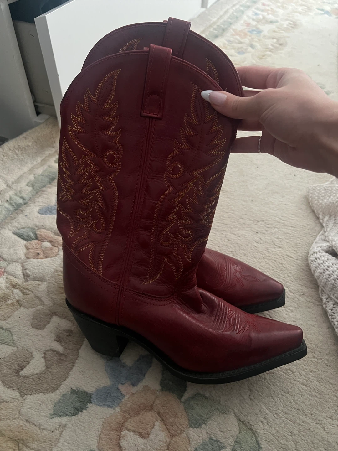 Laredo Red Cowboy Boots - photo 2