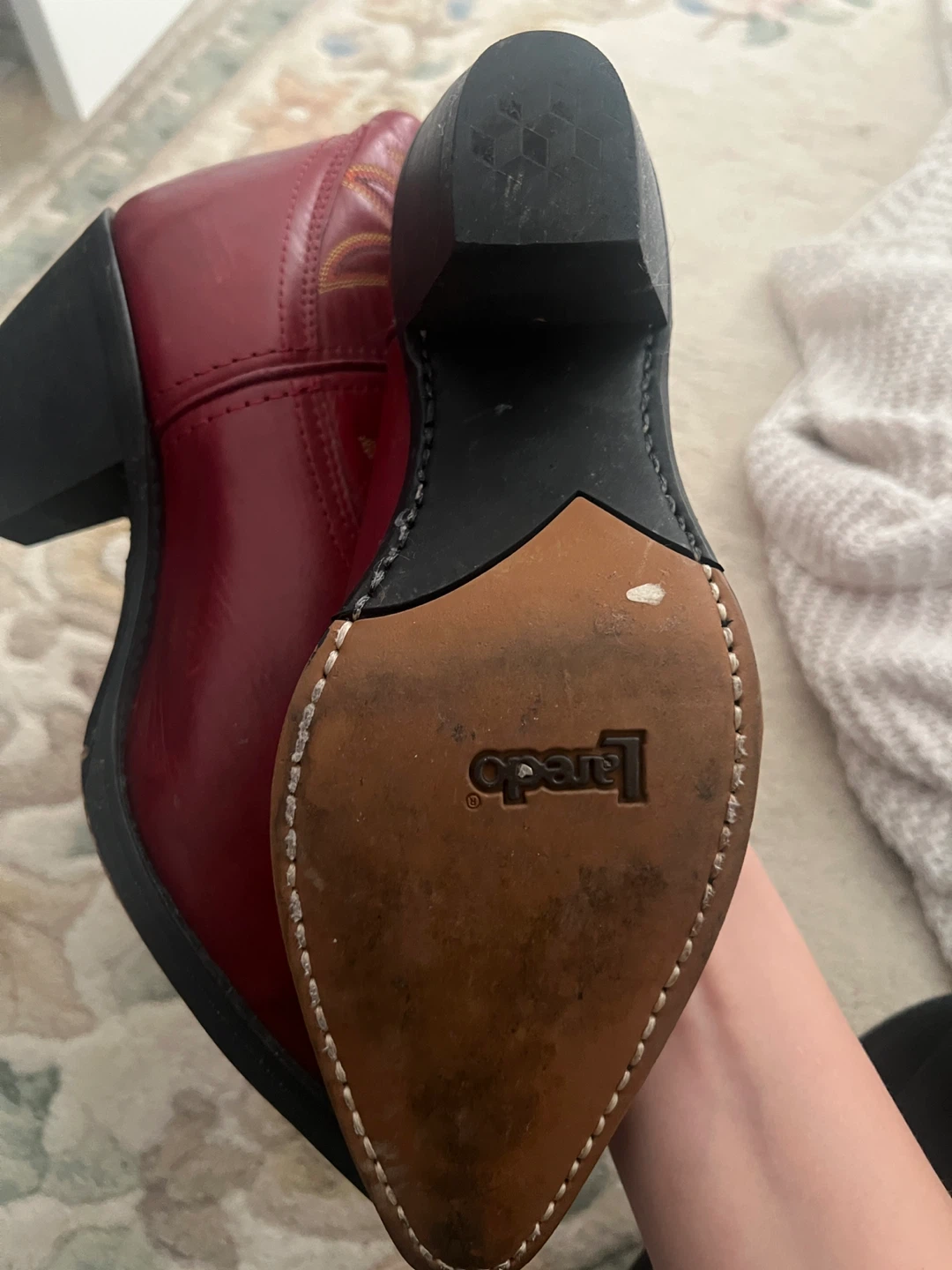Laredo Red Cowboy Boots - photo 3