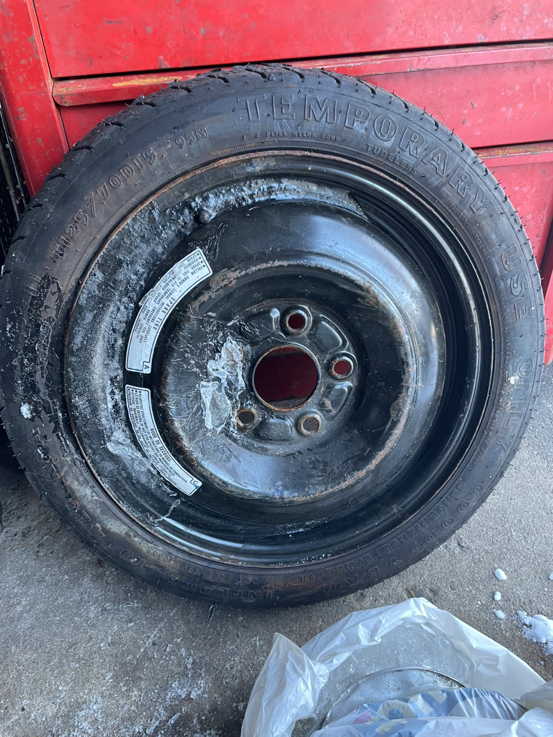 Honda Civic extra tire / wheel - photo 3
