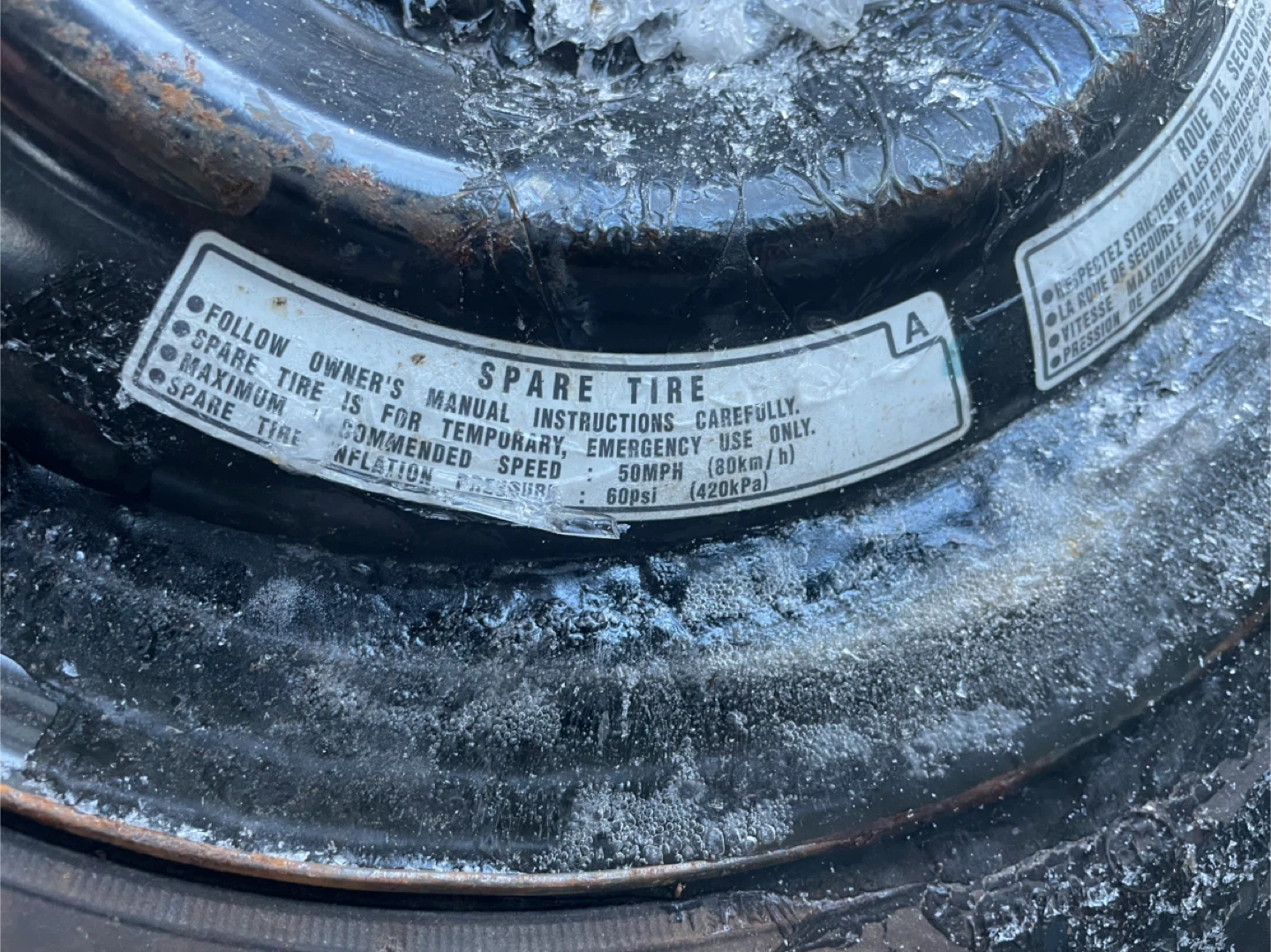 Honda Civic extra tire / wheel - photo 5