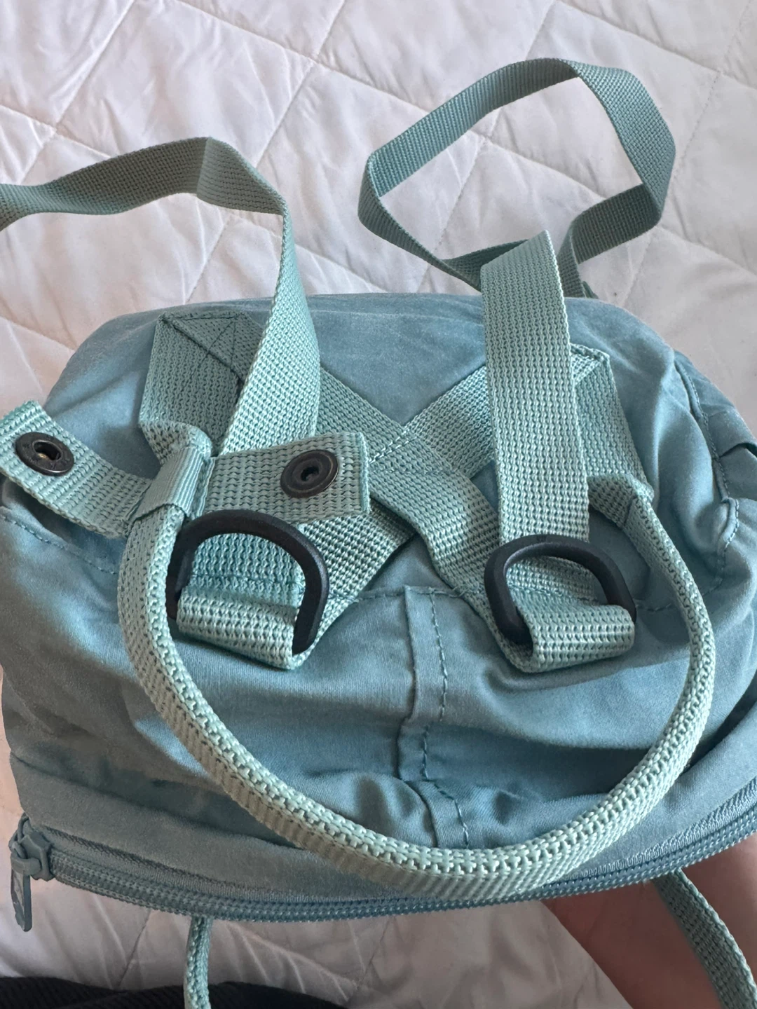 Fjallraven Kanken Mini Backpack - Light Blue - photo 2