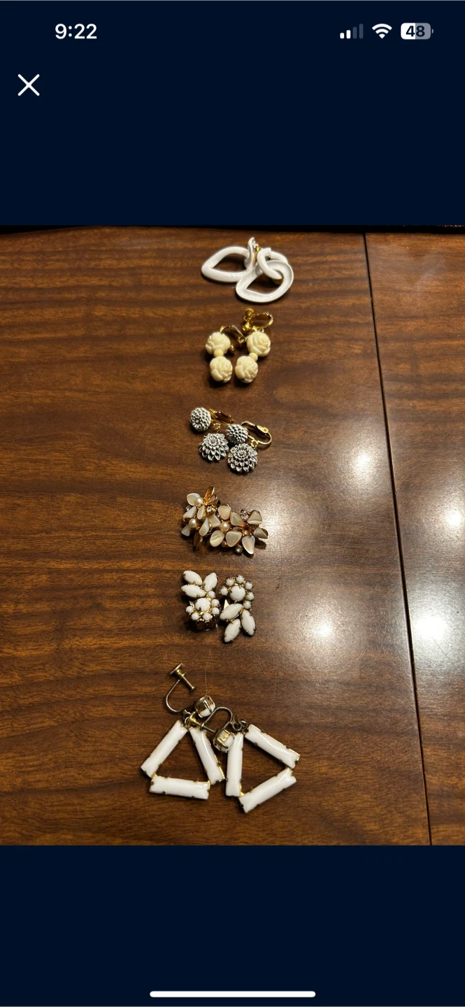 Assorted Clip-On Earrings Set
