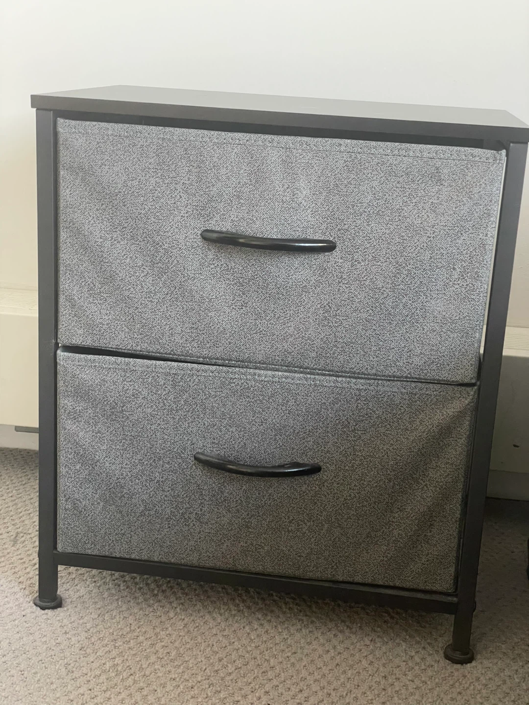 2 Drawer Nightstand, Bedside Table, Side Table