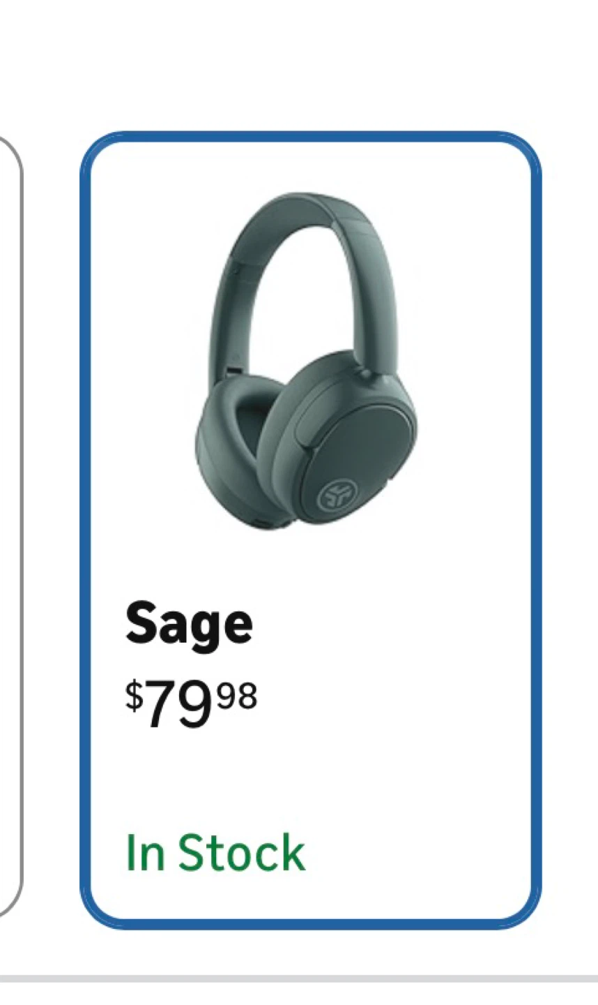 JLab JBuds Lux ANC Wireless Headphones - Sage - photo 2