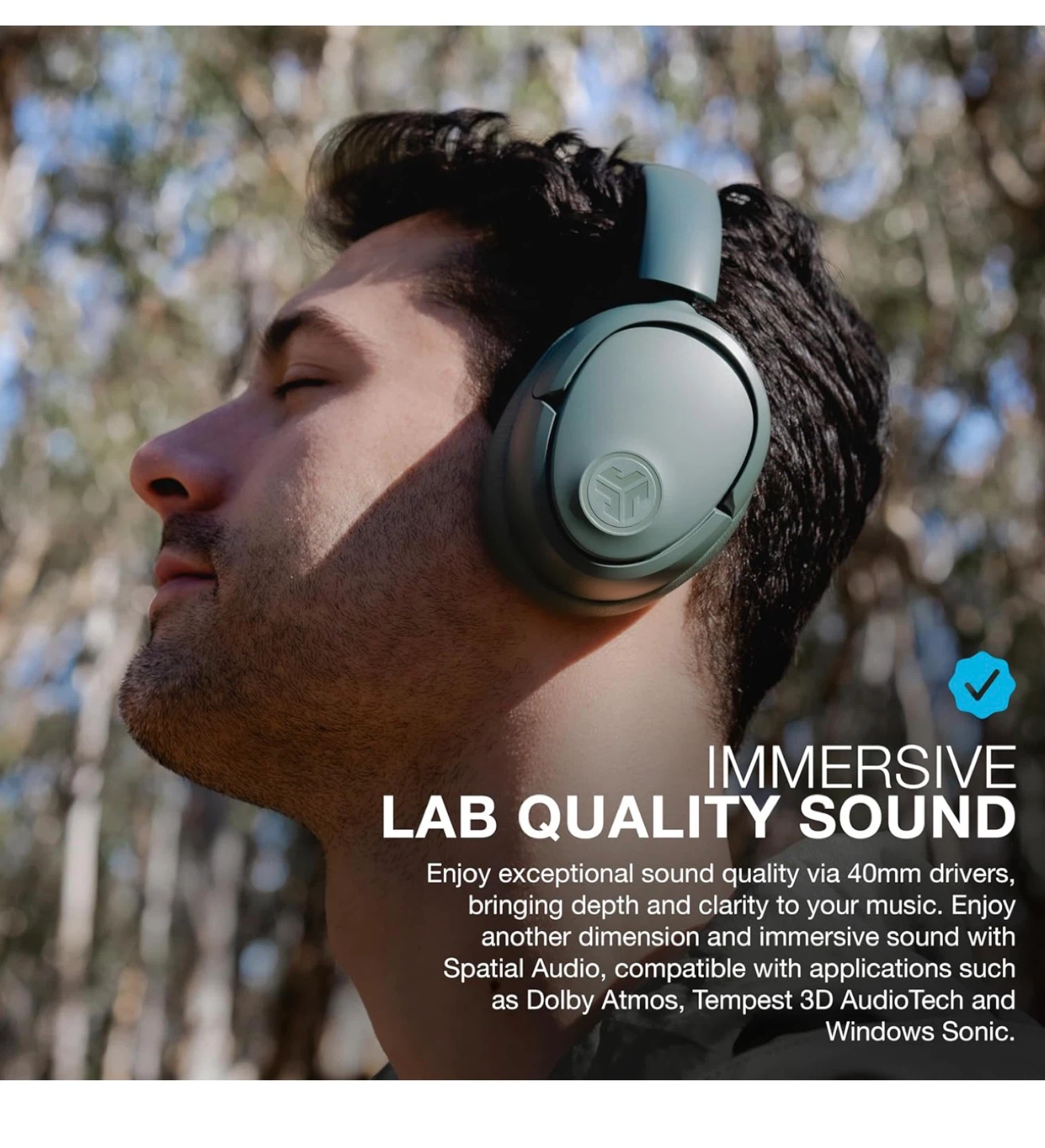 JLab JBuds Lux ANC Wireless Headphones - Sage - photo 3