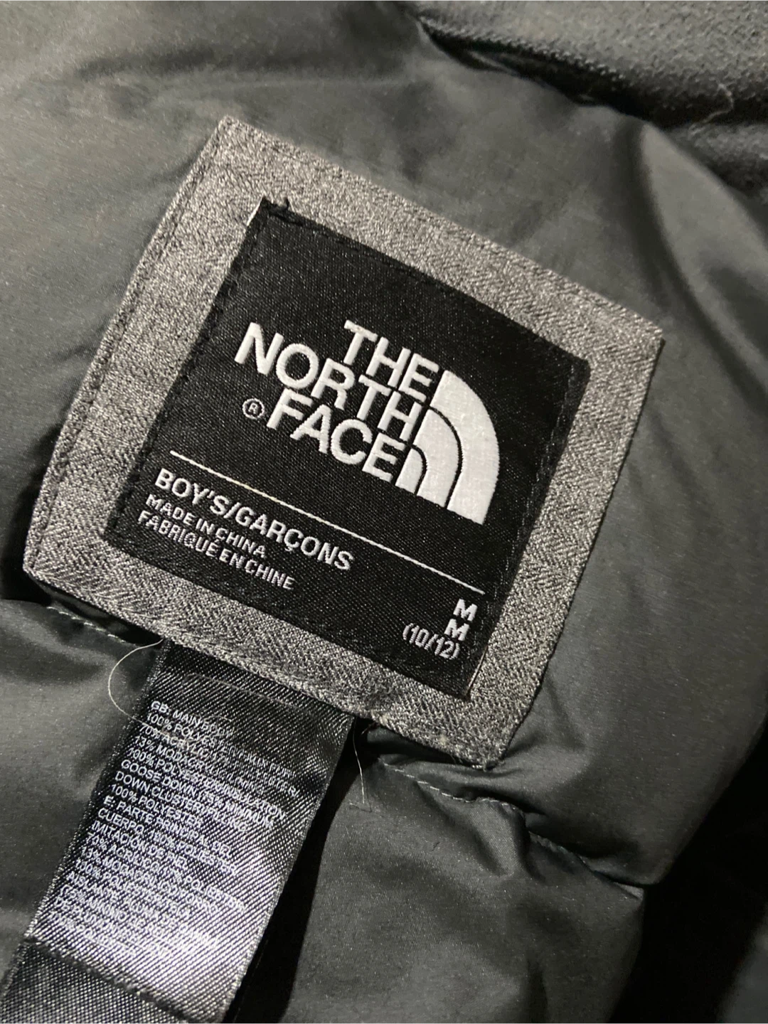 The North Face Youth Parka - Size M (10/12) - Grey - photo 4