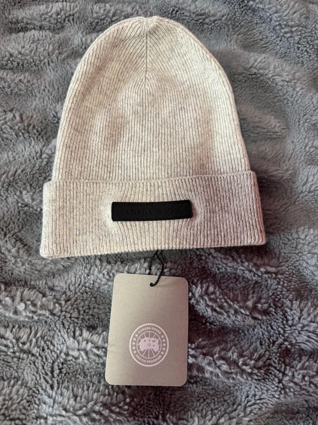 Canada Goose Beanie Hat - Mist Grey
