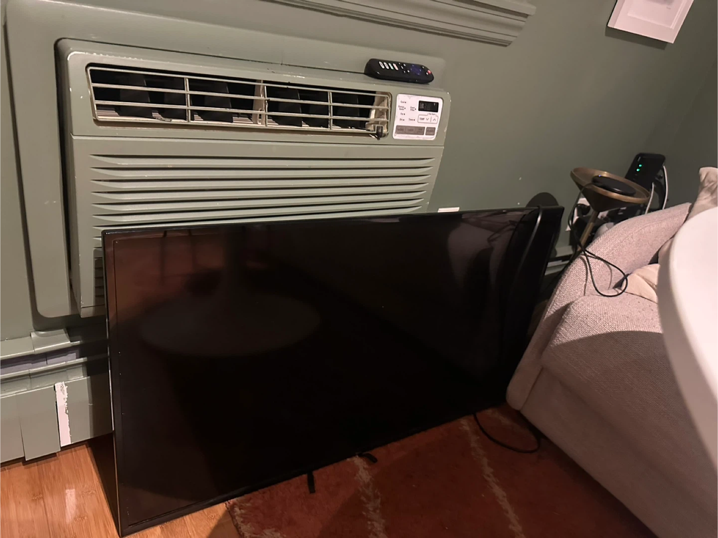 Black Flat Screen TV