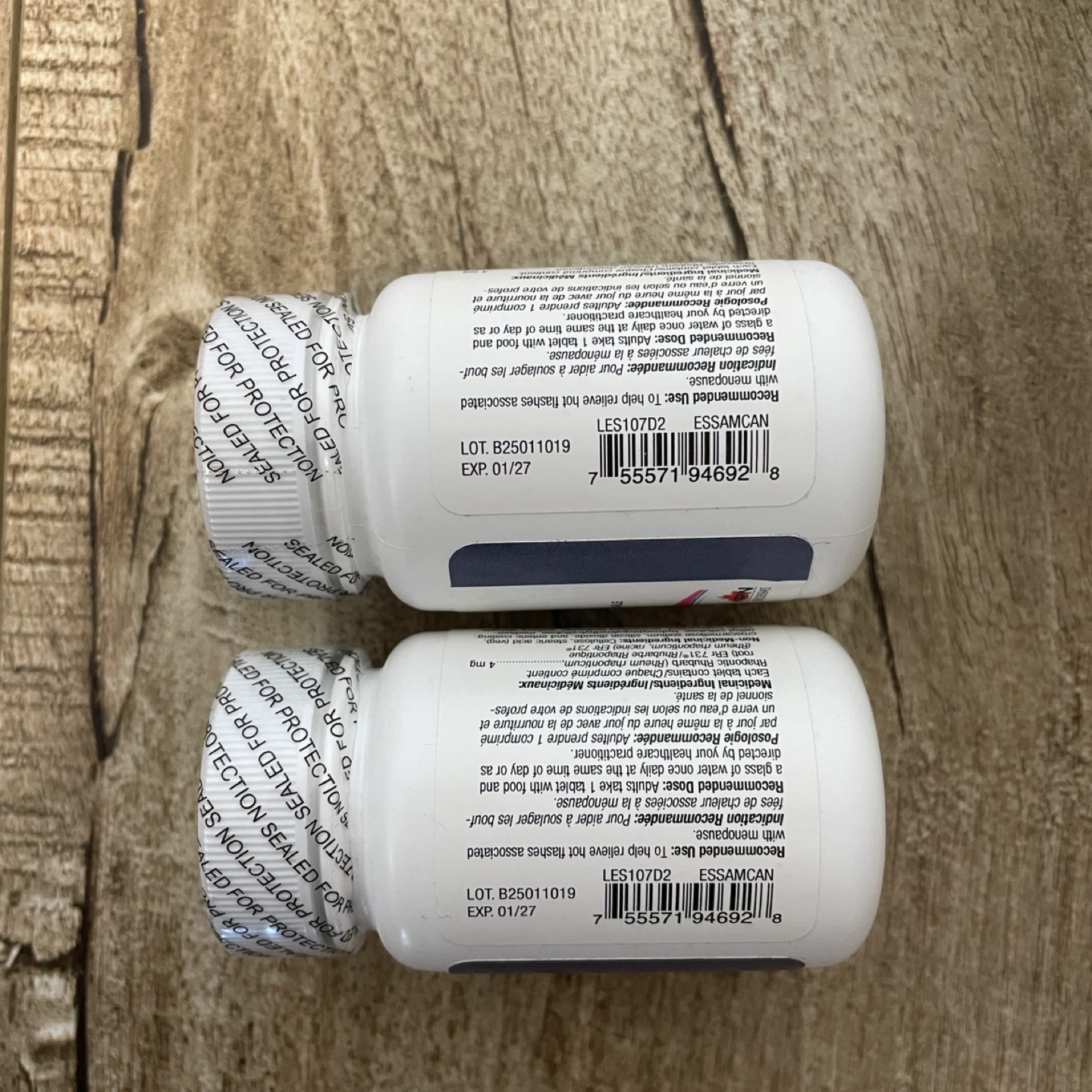 Free 🎉 Metagenics Estrovera Sample Tablets (2 bottles) - photo 2