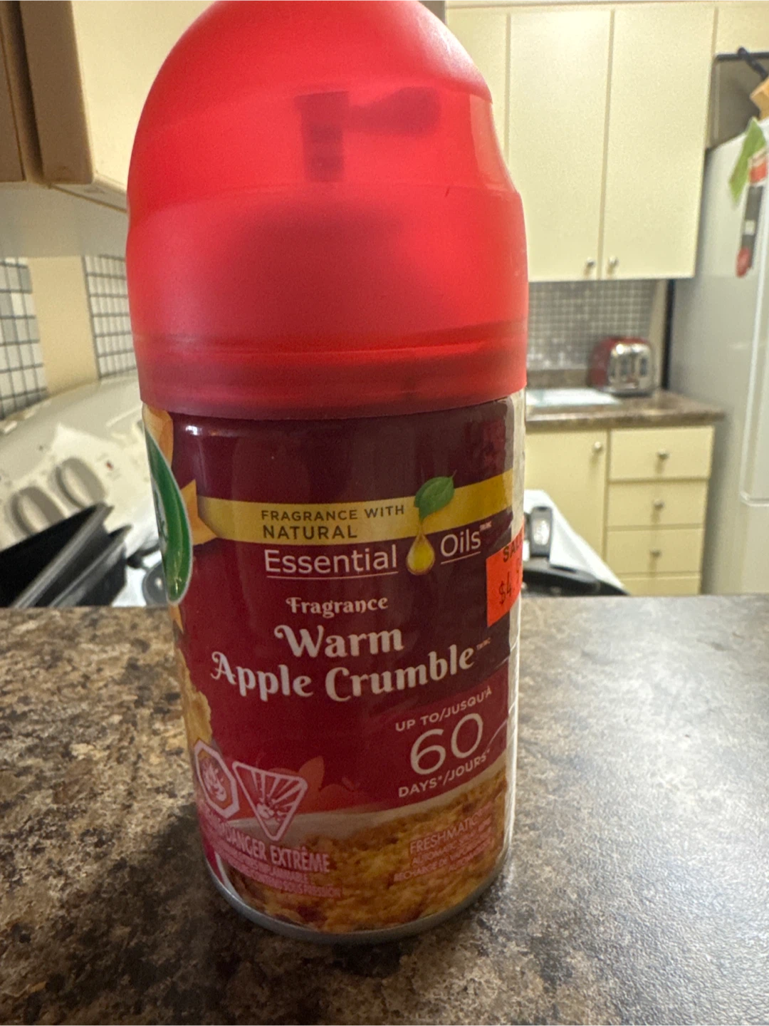 Glade Essential Warm Apple Crumble Air Freshener