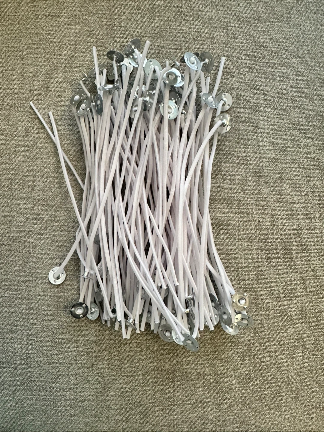 Candle Wicks with Metal Tabs - Bulk Pack