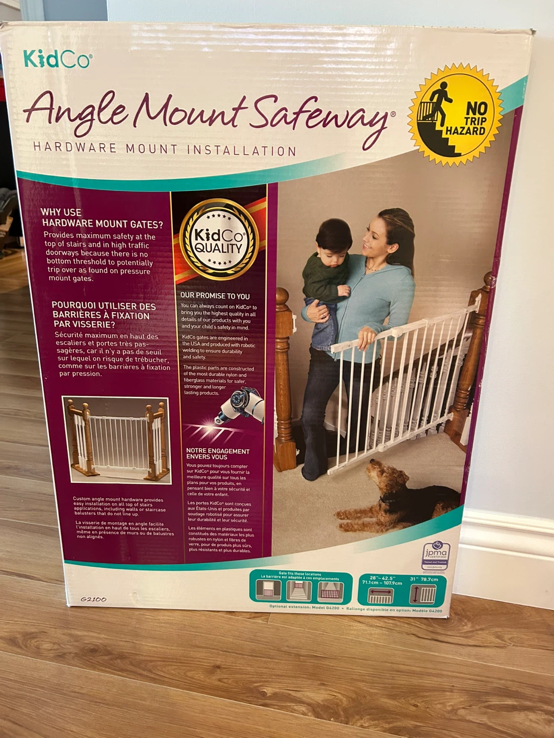 KidCo Angle Mount Safeway Baby Gate